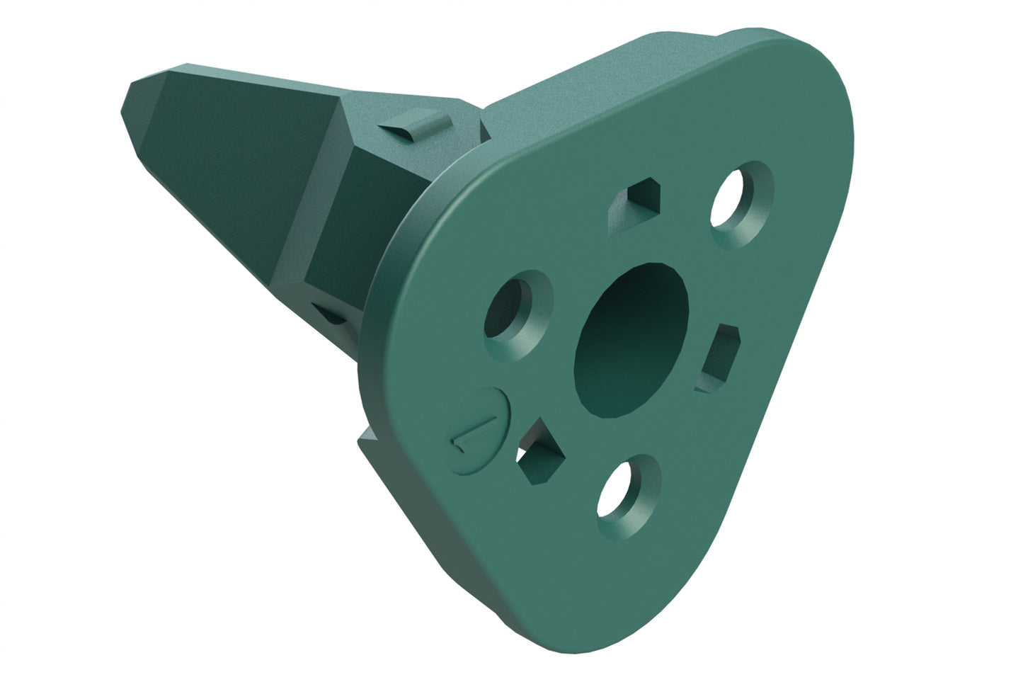 AW3S 3 Position, Plug Wedgelock. W3S, W3S-P012