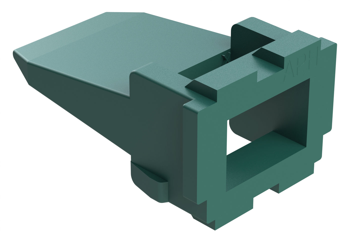 AW4P 4 Position Wedgelock Receptacle. W4P