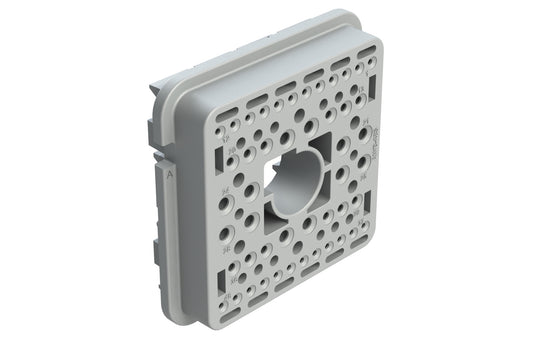 AWB-48SA Wedgelock for 48 Position Plug, Keyed A, Gray. WB-48SA