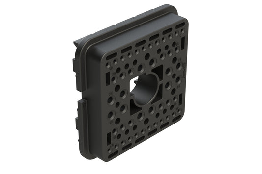 AWB-48SB Wedgelock for 48 Position Plug, Keyed B, Black. WB-48SB