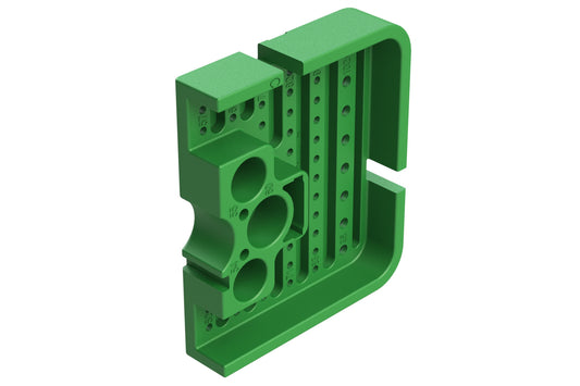 AWB-51PCL Left Wedgelock for 102 Position Receptacle, (51 Positions), Keyed C, Green. WB-51PCL