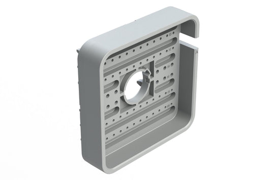 AWB-60PA 60 Position Receptacle Wedgelock, Keyed A, Grey