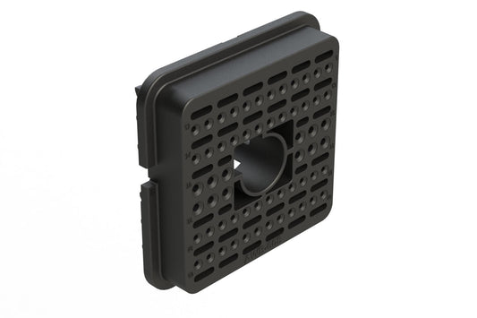 AWB-60SB 60 Position Plug Wedgelock, Keyed B, Black