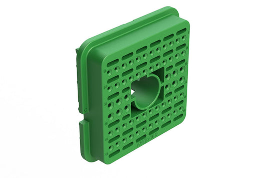 AWB-60SC 60 Position Plug Wedgelock, Keyed C, Green