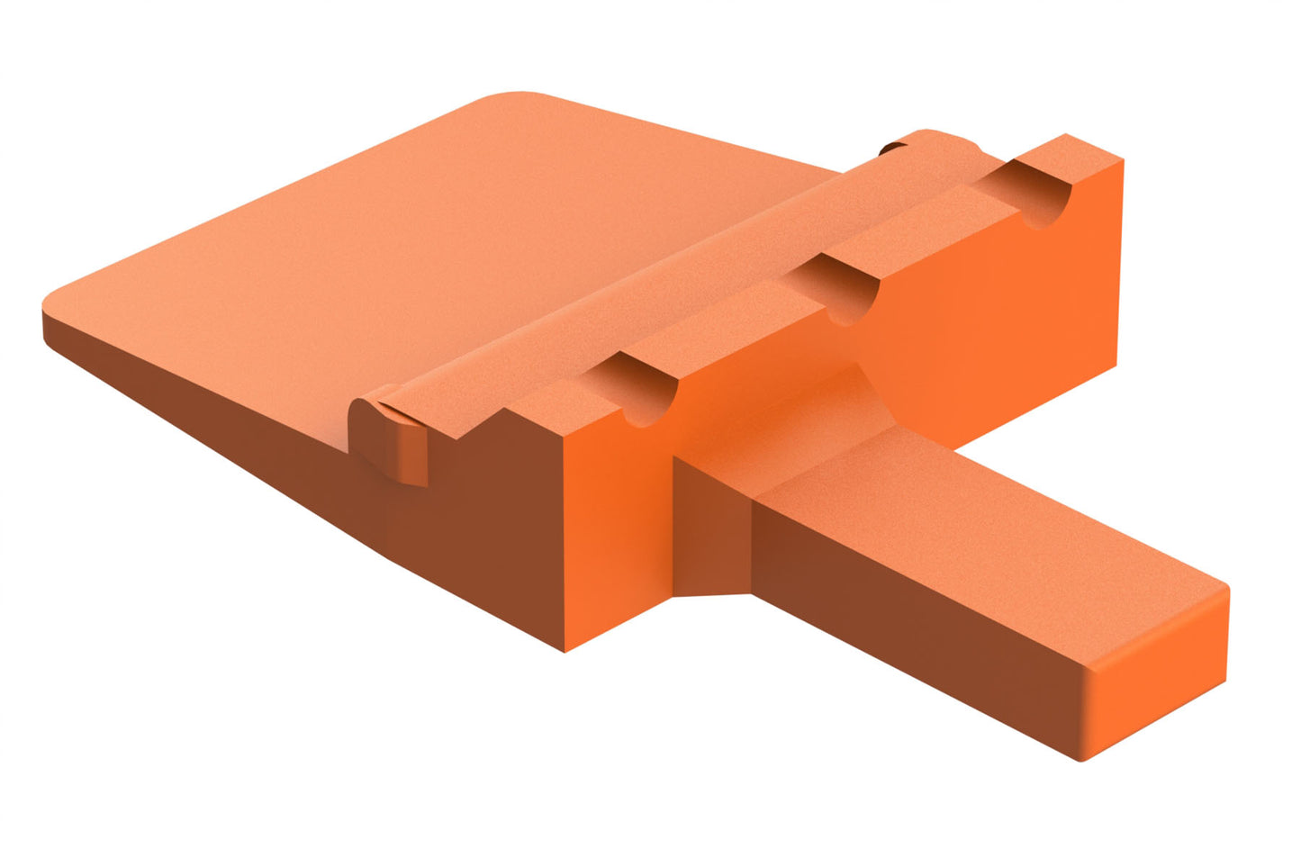 AWM-3P 3-way Wedgelock Receptacle, Male. WM-3P