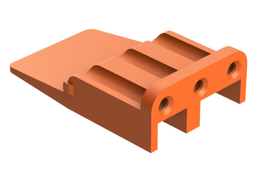 AWM-3S 3-Way Wedgelock Plug, Female. WM-3S