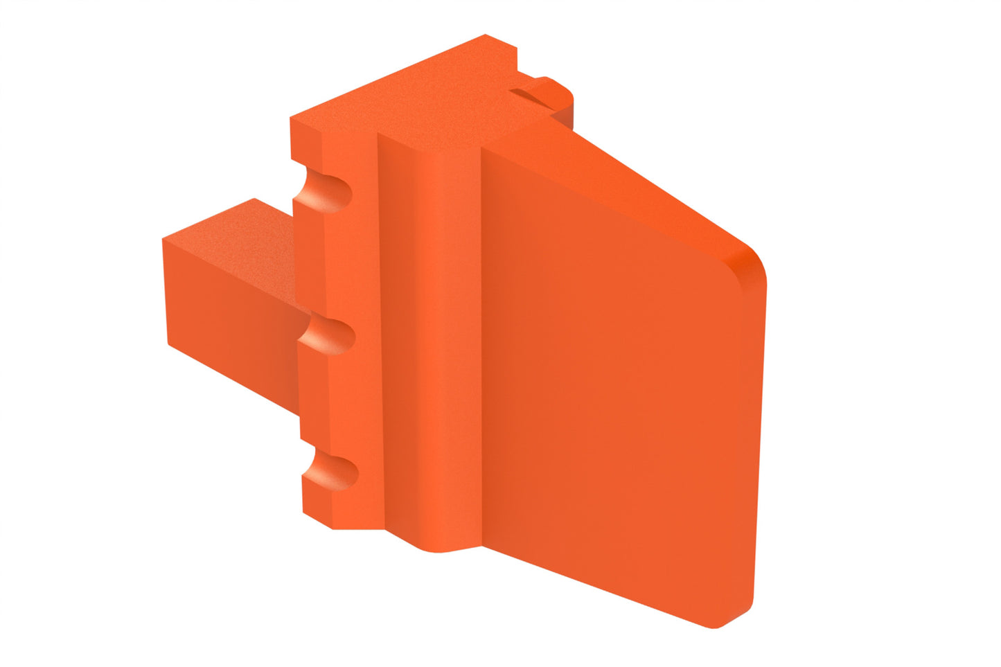 AWM-6P 6-Way Wedgelock Receptacle, Male. WM-6P