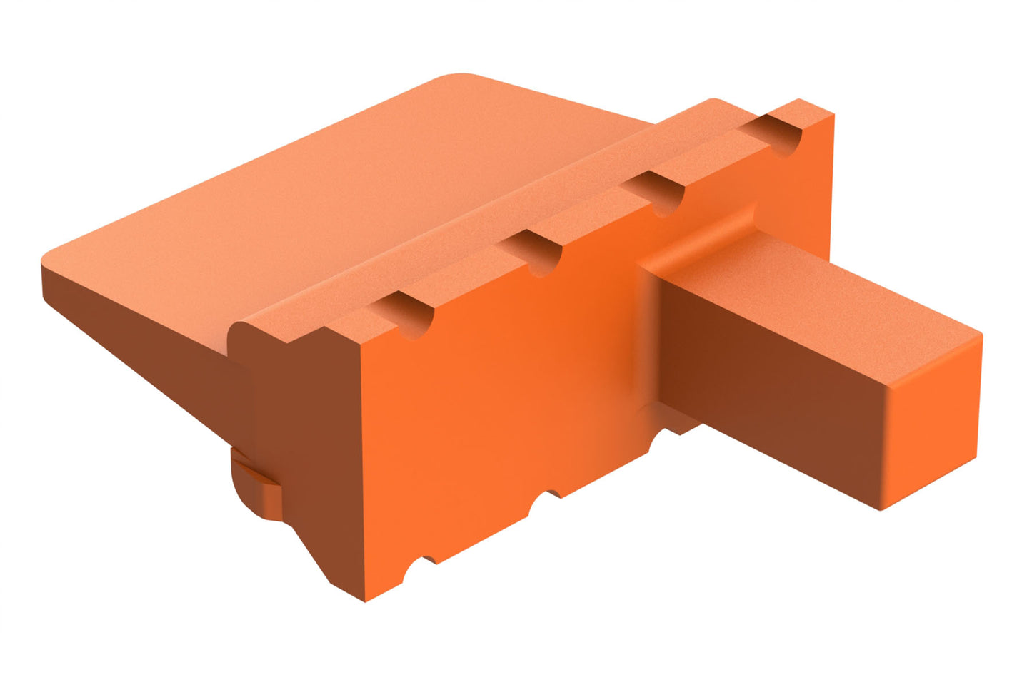 AWM-8P 8-Way Wedgelock Receptacle, Male. WM-8P