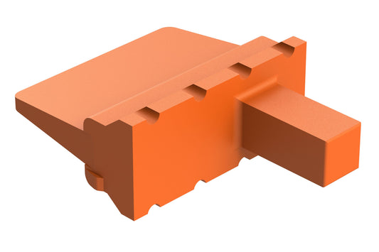 AWM-8P 8-Way Wedgelock Receptacle, Male. WM-8P