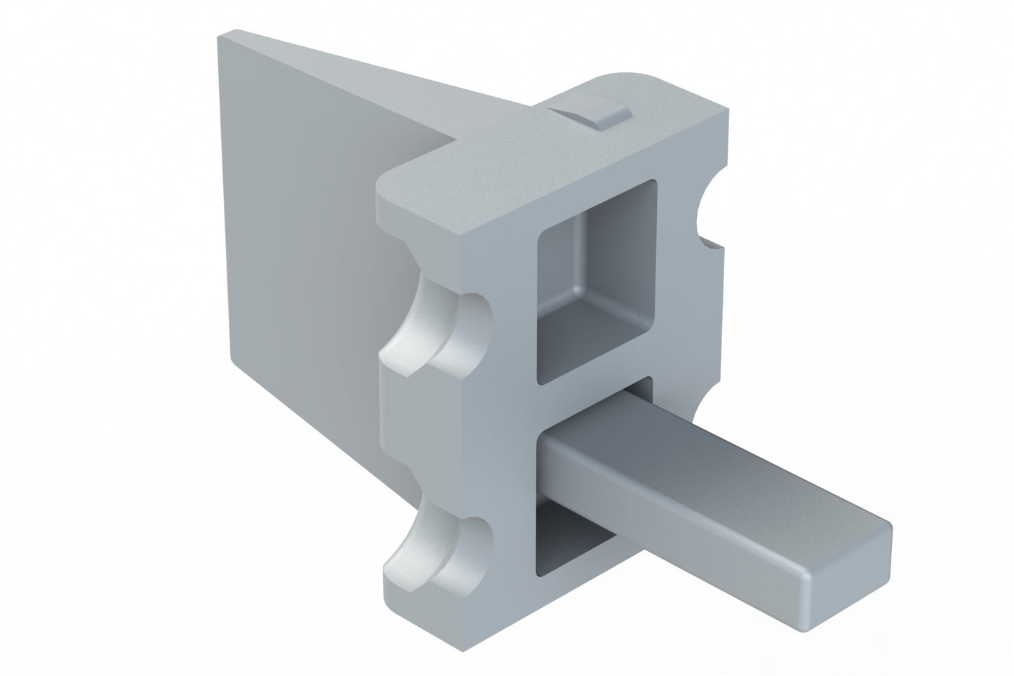 AWP-4PA 4 Position Receptacle Wedgelock, Keyed A