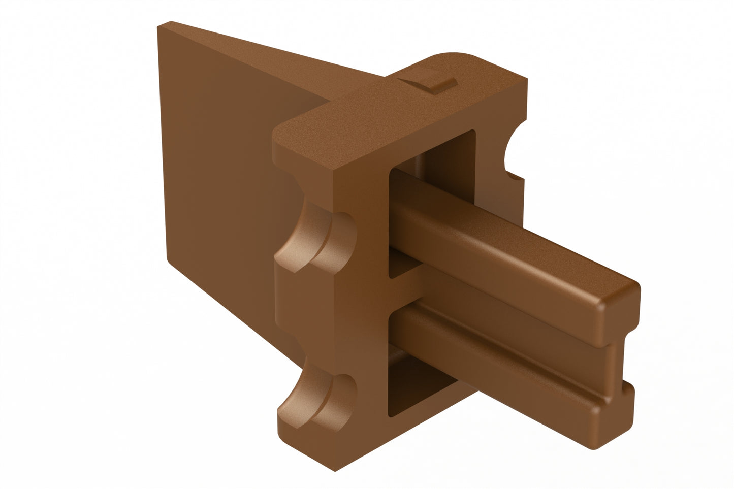 AWP-4PD 4 Position Receptacle Wedgelock, Keyed D