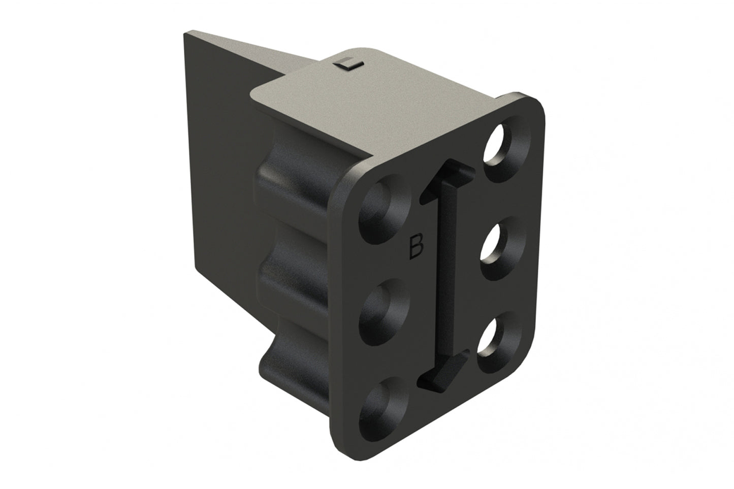 AWP-6SB 6 Position Female Wedgelock, KEY B