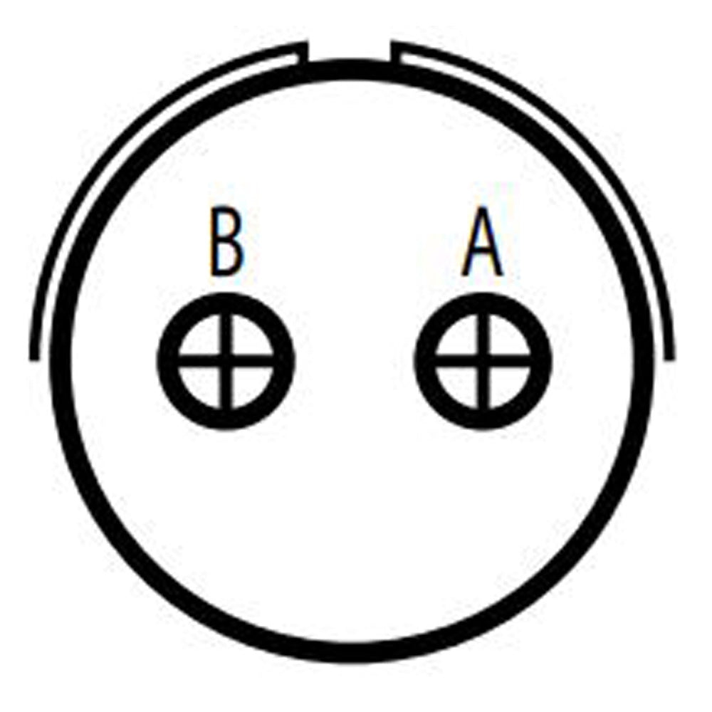 D38999/20FB2PA Square Flange Receptacle