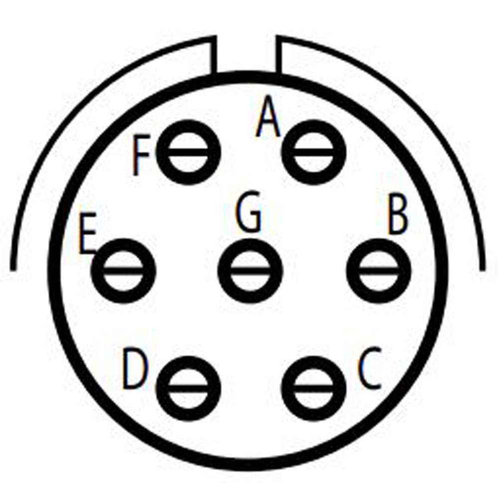 D38999/20FB99PN Square Flange Receptacle