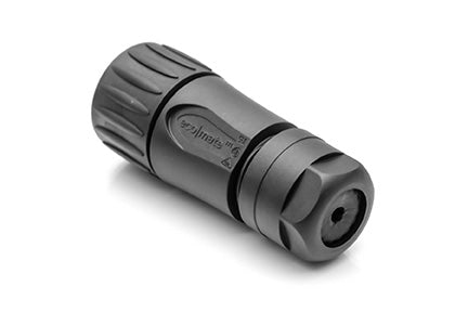 C016 10D003 806 12 3+PE Female straight high voltage cable connector with clamping ring