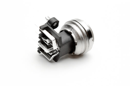 C091 51G008 150 2 PCB mounting female Connectors with ring nut (hex nut available upon request). Contacts included.