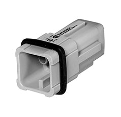 C146 10A007 000 2 7+PE Heavy duty male contact insert for stamped crimp contacts. May be engaged or disengaged when live but without electrical load.