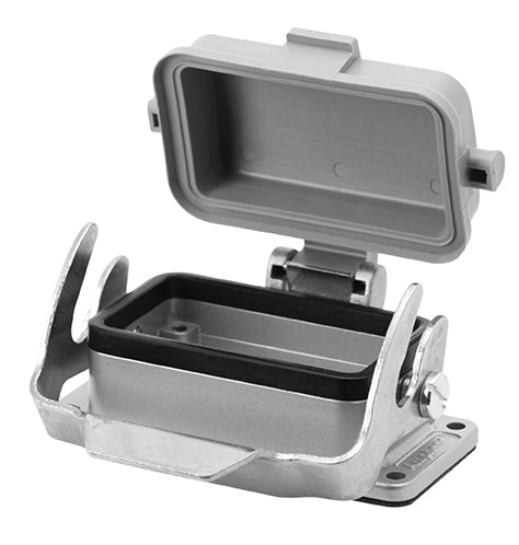 C146 10F010 003 1 Bulkhead mounting with thermoplastic spring cover and gasket. Comparable Part No. 09300100303