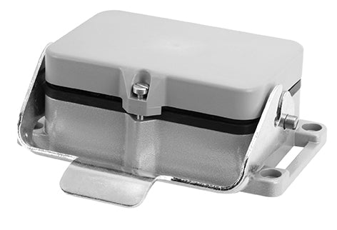 C146 10F048 003 1 Bulkhead mounting with thermoplastic spring cover and gasket. Comparable Part No. 09300480301