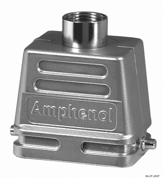 C146 10G006 601 1 Single top entry hood with low profile.