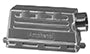 C146 10G024 506 1 Single side entry hood with low profile.