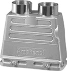 C146 10R016 902 8 High profile hood with two top entries for two-lever locking system. Comparable Part No. 09300160462