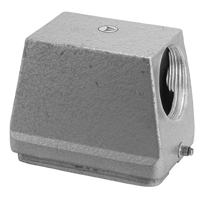 C146 21R048 508 1 Side entry low profile hood for single-lever locking system. No stud. Comparable Part No. 19300480549