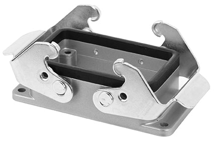 C146 50F010 000 1 Corrosion-resistant bulkhead mounting with gasket. Designed for use in machine tools, industrial control, general electric installations and applications. Comparable Part No. 09370100301