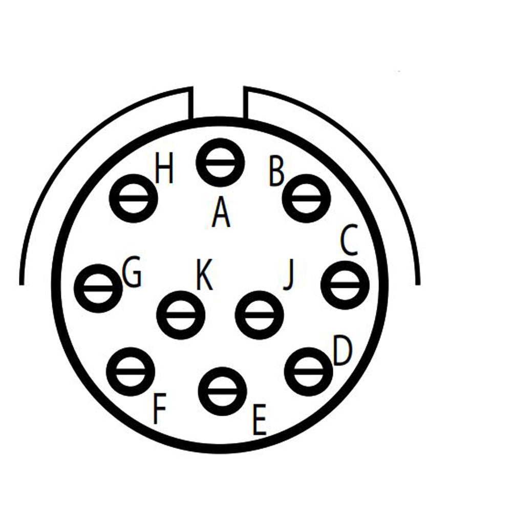 D38999/20FC98PN Square Flange Receptacle
