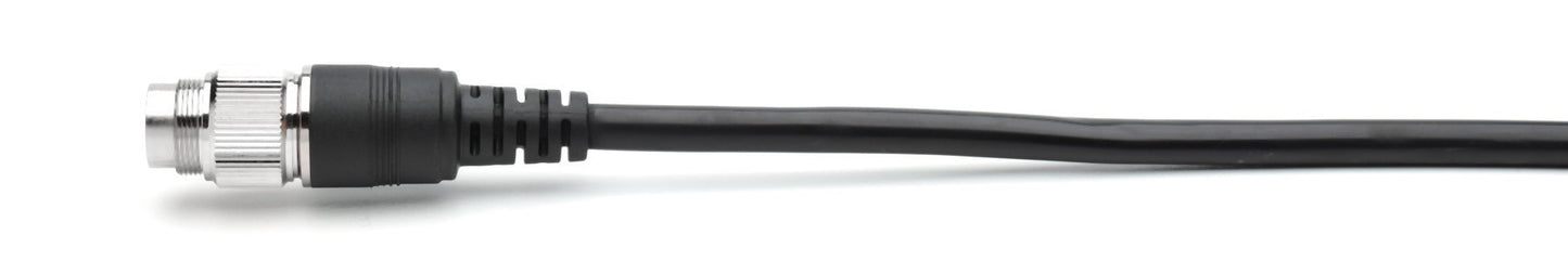 CA0911A800805012 M16 8 Position Circular Molded, Std. Strain relief, Male to Leads, 22AWG, COMMUNICATION & DATA, UL 300V Flexible Cable Assy, 5 Meter