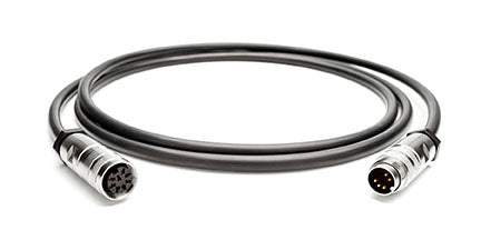 CA091 60 2300 050 AISG RET Cable Assembly with IP68 straight male / female cable connectors, 50 meter, PUR cable, 8 pin interface, 5 loaded contacts