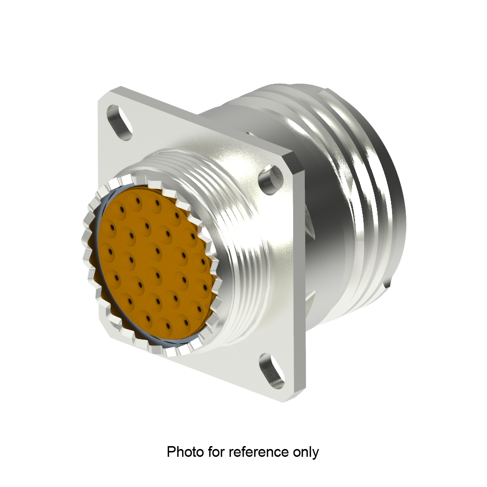 D38999/20FJ11PN Square Flange Receptacle