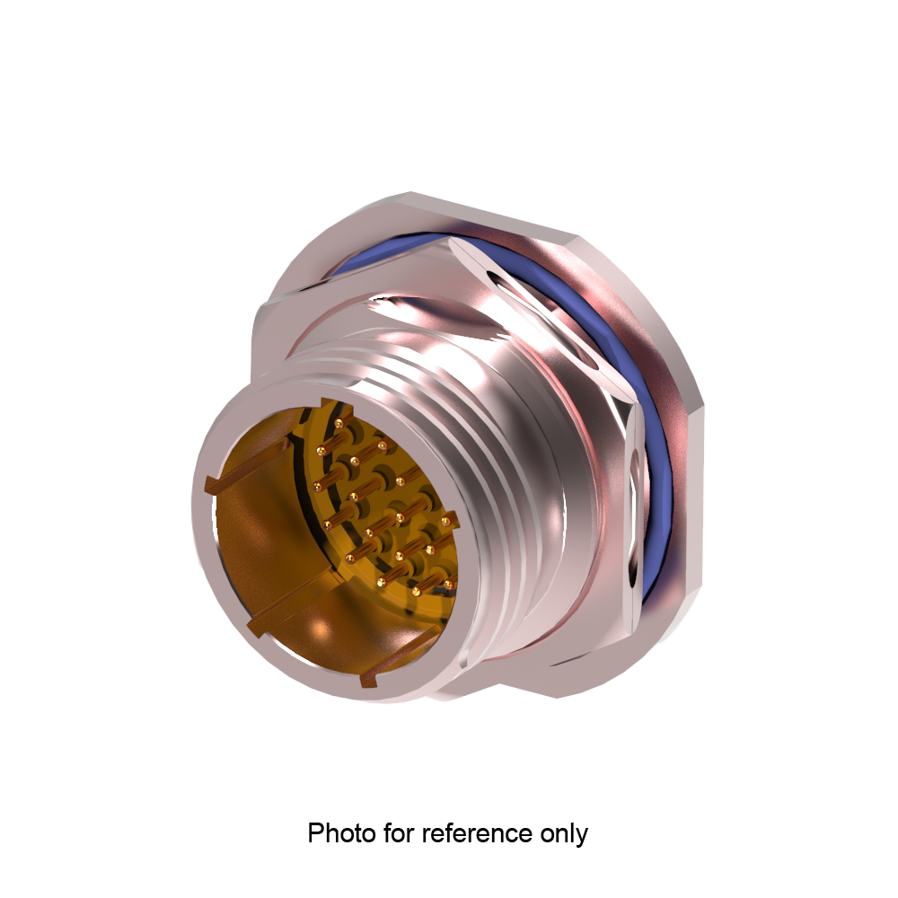D38999/24FG11PC Jam Nut Receptacle