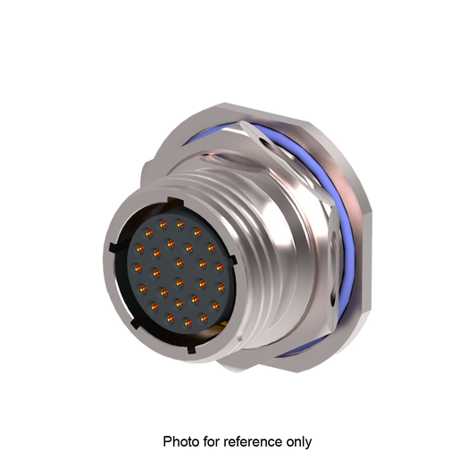 D38999/24FF35SA Jam Nut Receptacle