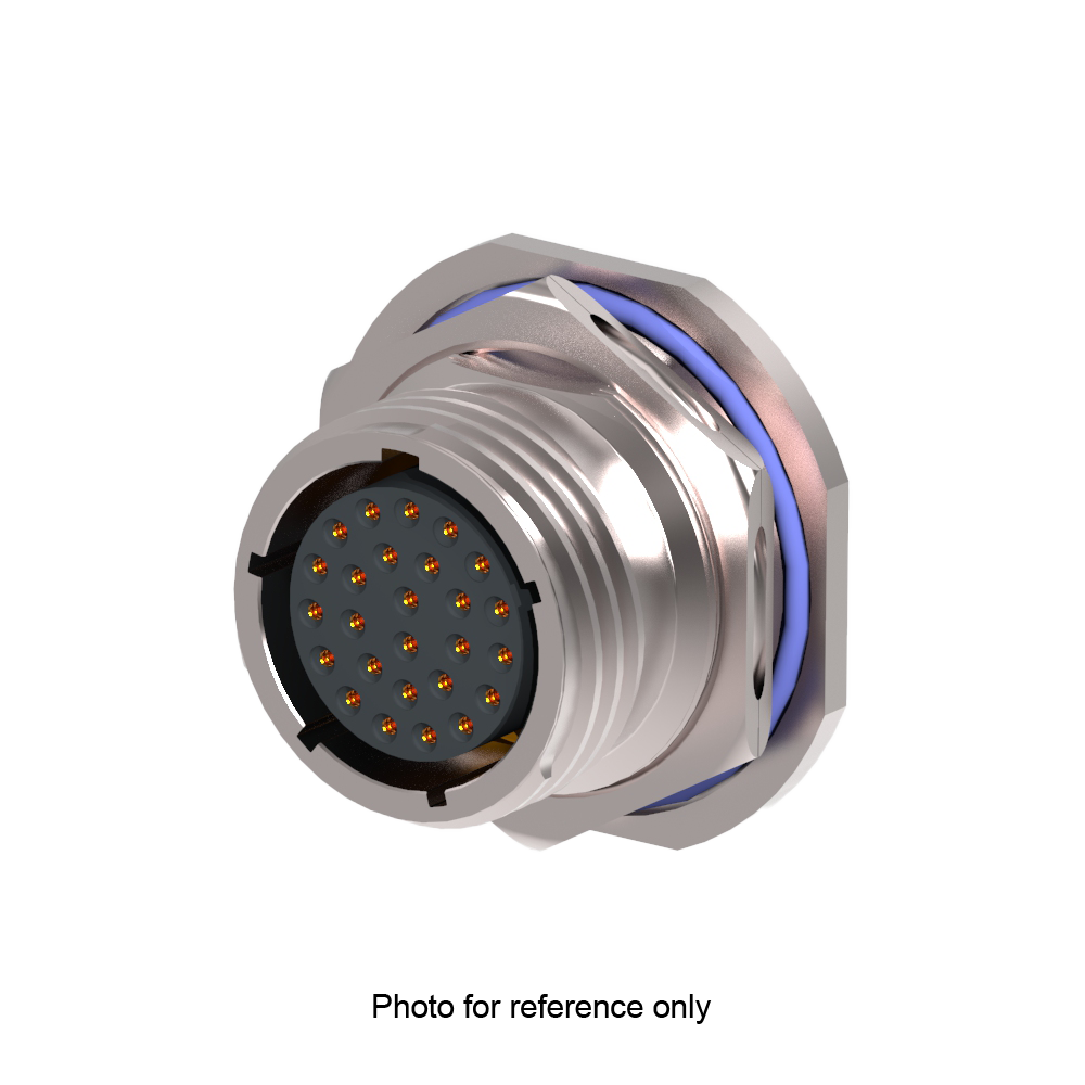 D38999/24FF35SN Jam Nut Receptacle