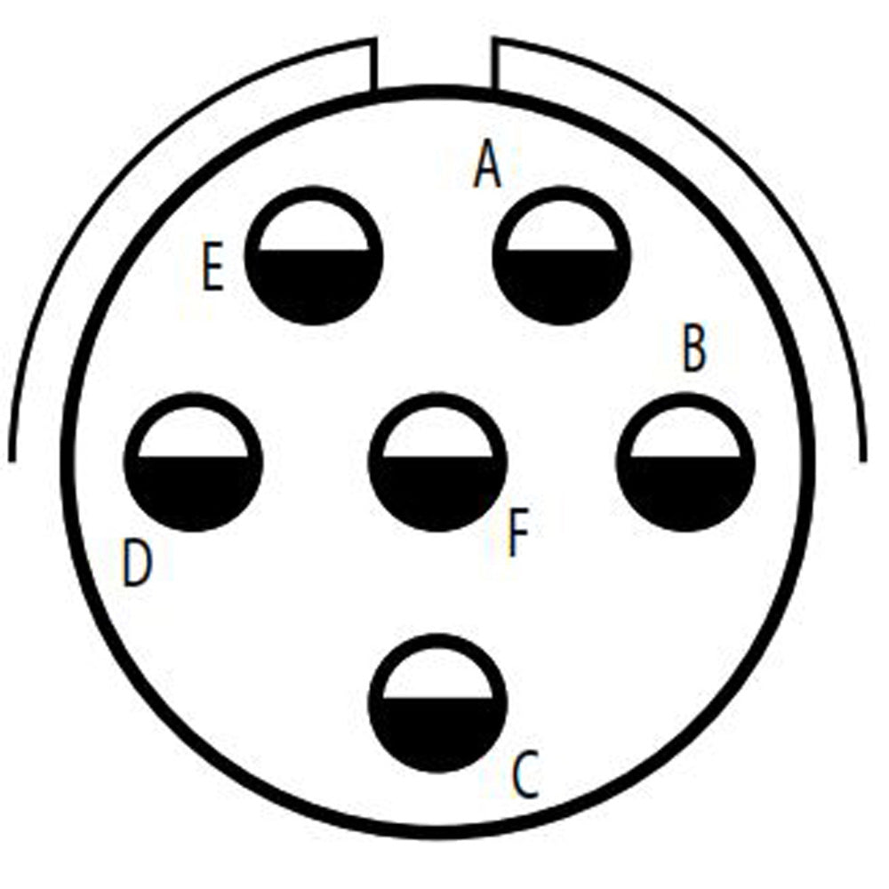D38999/26ZE6PN Straight Plug