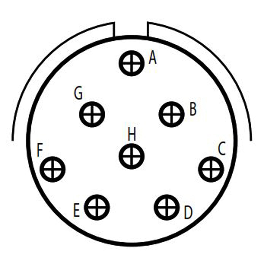 D38999/26ZE8SD Straight Plug