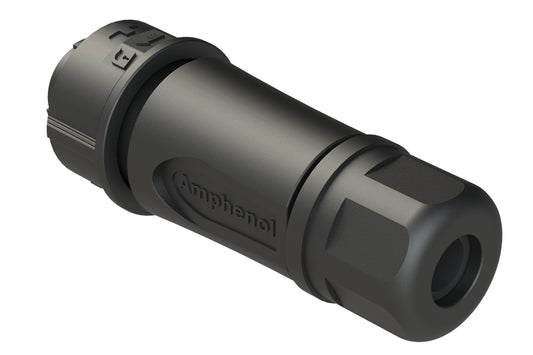 FLS6BS10N2P03 Plug, 4 (2+2) Position, Male, Shell Size 10, Back Shell, Cable OD Range 4.0~8.8mm, Auto-Lock