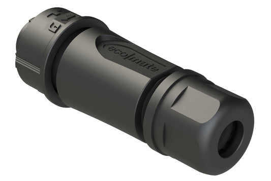 FLS6BS10N2S03 Plug, 4 (2+2) Position, Female, Shell Size 10, Back Shell, Cable OD Range 4.0~8.8mm, Auto-Lock