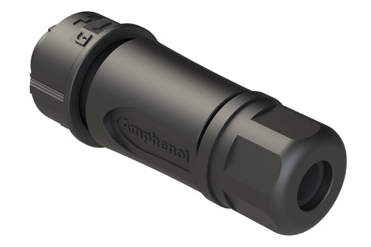 FLS6BS10N3P03 Plug, 3 Position, Male, Shell Size 10, Silicone Seal, Back Shell, Cable OD Range 4.0~8.8mm, Auto-Lock