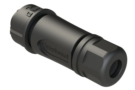 FLS6BS10N4S03 Plug, 4 Position, Female, Shell Size 10, Silicone Seal, Back Shell, Cable OD Range 4.0~8.8mm, Auto-Lock