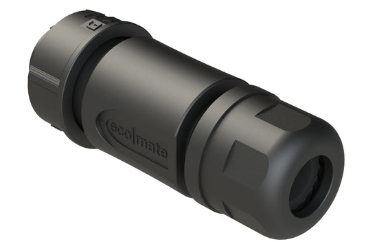 FLS6BS12N10S03 Plug, 10 Position, Female, Shell Size 12, Silicone Seal, Back Shell, Cable OD Range 6.0~12.0mm, Auto-Lock