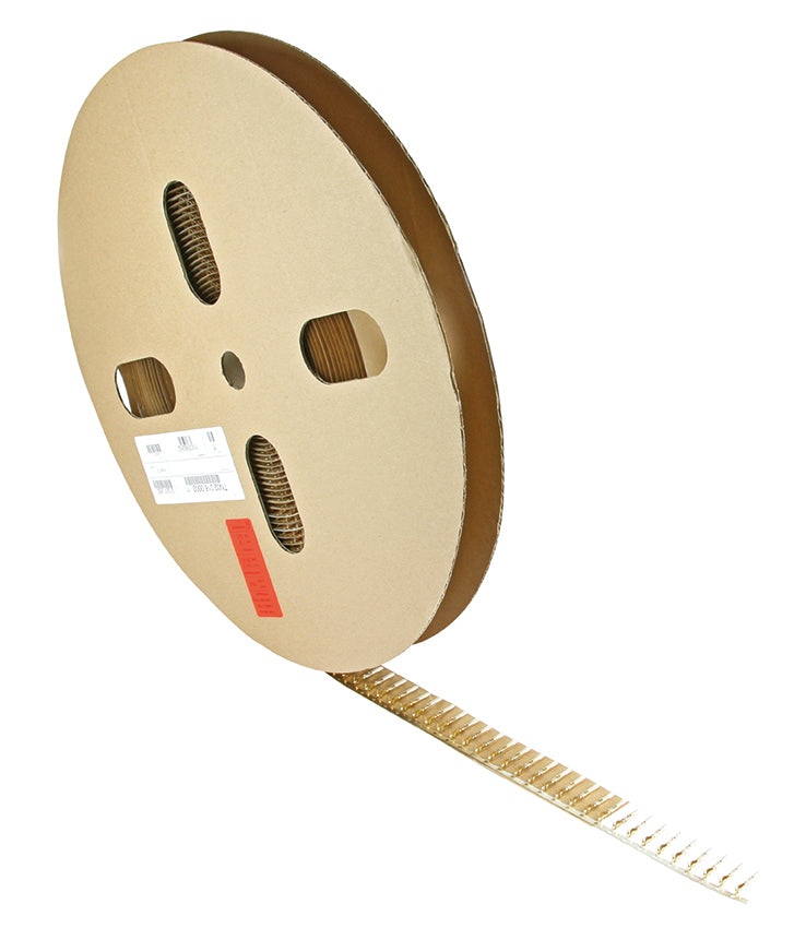 HN 01 016 0011 2 Stamped contacts on right-feeding reel for crimping machines. Pin style, standard version