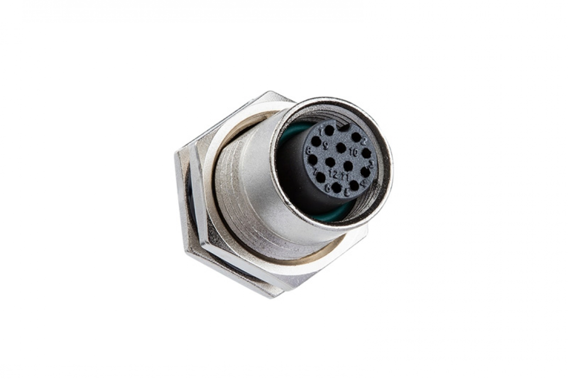 M12A-03PFFP-SF8002 Metric Circular Connector