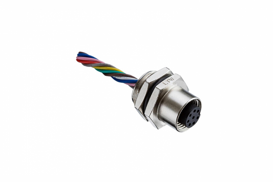 M12A-04PFFC-SH8B50 Metric Circular Connector
