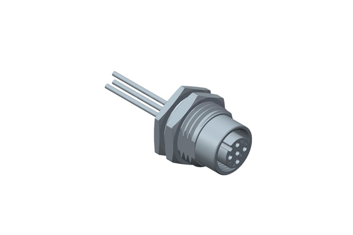 M12A-05PFFC-SF8C30 Metric Circular Connector
