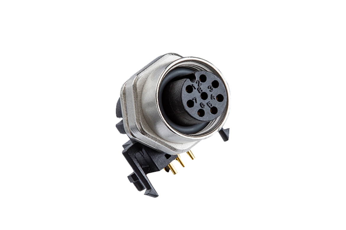 M12A-08PFFR-SF7005 Metric Circular Connector