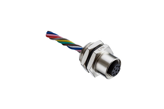 M12A-17PFFC-SH8B15 Metric Circular Connector