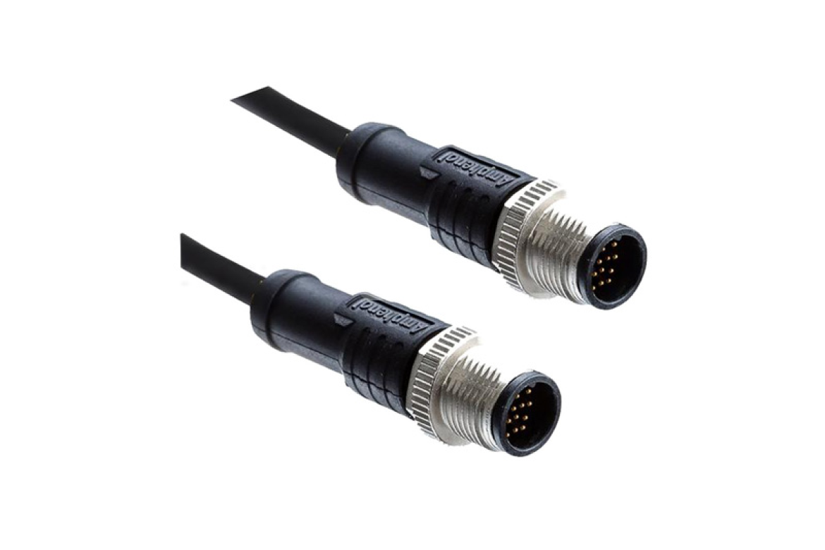 M12A17ML-12AML-SB001 Metric Circular Connector