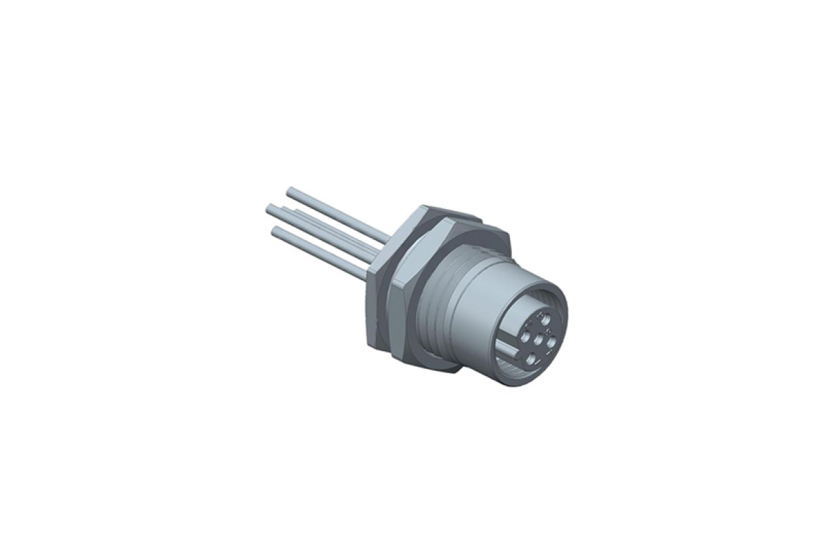 M12B-05PFFC-SF8B50 Metric Circular Connector